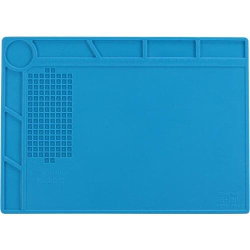 Heat-resistant Silicone Soldering Mat Insulator Pad BGA Soldering Station Rework Desk Mat