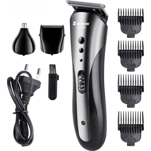 RESUXI 3in1 Hair Trimmer shaver Multi-functional replaceable blade Hair clipper Hair Trimmer Beard trimmer nose and ear trimmer