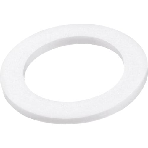 Uxcell PTFE Flat Washers Inch OD ID Thick Flange Gasket