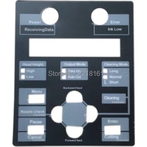 In stock large format printer Keyboard Generic Mutoh VJ-1624 Panel Board Film Mutoh 1624 plotter spare parts