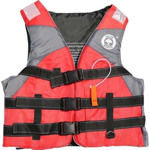 High quality Adult kids Life Vest Jacket Water Sports Man Jacket Swimming Boating Ski Drifting Life Vest with Whistle Free Sizes