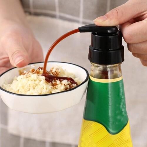 Removable 1 Set Durable Lock-down Design Strong Sealing Dispensing Pump ABS Bottle Pump Durable for Kitchen