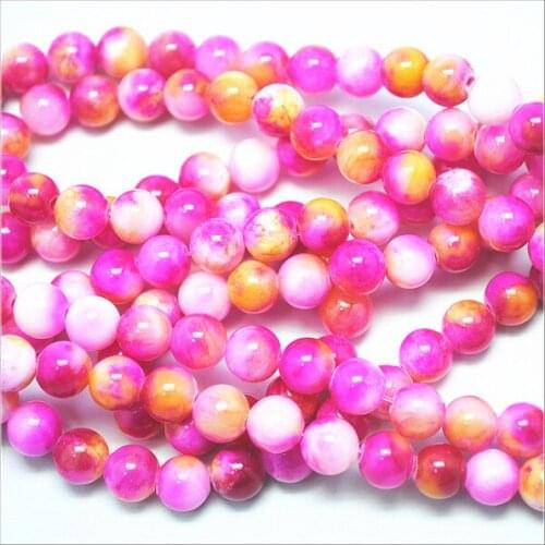 48pcs natural gem stone beads strings spacer beads round ball size 8mm top fashion semi precious stone top selling in markets