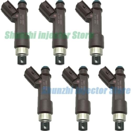 6pcs Fuel Injector Nozzle For Toyota 4Runner Land Cruiser Sequoia Tundra OEM:23250-50060 23209-50060 2325050060 2320950060