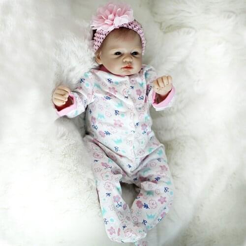 AWW! Reborn Doll Toddler Girl 22" Baby Newborn Boneca Renascida Life Like Bebe Realistic Berenguer From OtardDoll