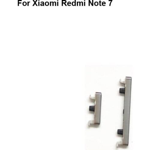 2 in 1 Side Button For Xiaomi Redmi Note 7 Power On Off Button + Volume Button Side Buttons Set For Xiao mi Redmi Note7