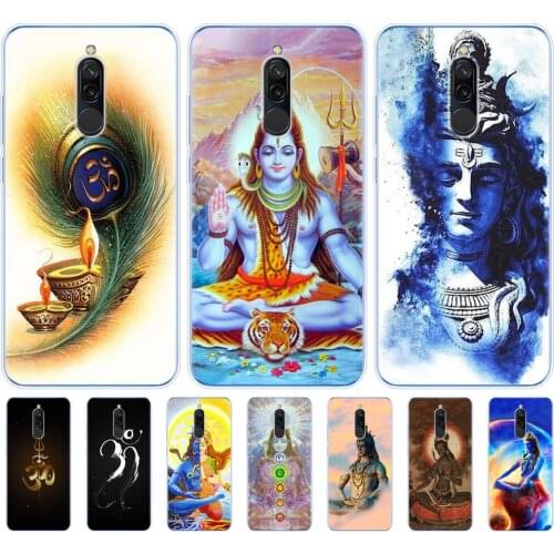 For redmi 8a 8 case for redmi note 8 PRO 8T 9S case for xiaomi mi 10 PRO NOTE 10 PRO MI 9 lite Lord Shiva Hindu God Buddha India