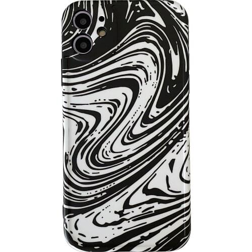 Chinese Ink Painting Case for iPhone 12 Pro Max Back Phone Cover for 12 Mini 11 Pro Max X XS XR 8 7 Plus SE 2020 Capa