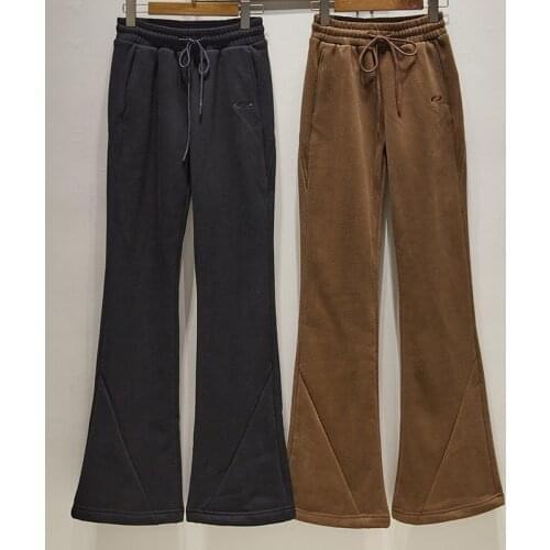 DOUBLE STRAWBERRY DS Women's Velvet Trousers