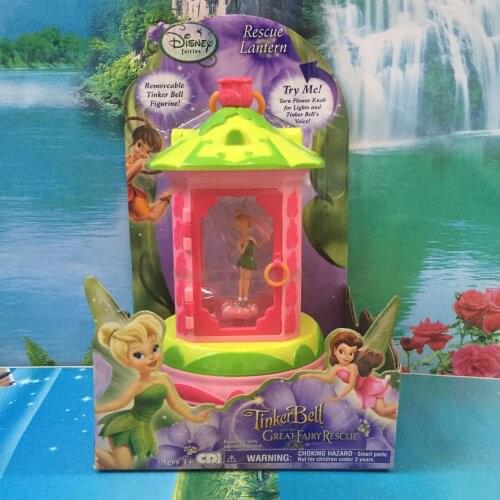 Tinker Bell Great Fairy Rescue Removable Tinker Bell Figure Action Figure Model Ornament Toys Girl Birthday Gifts