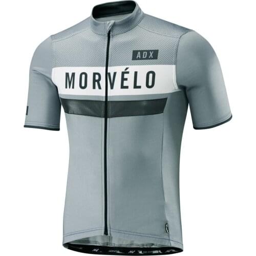 2018 morvelo newest pro team fit top quality Mens summer short sleeve cycling jerseys Cycling jerseys short sleeve shirt