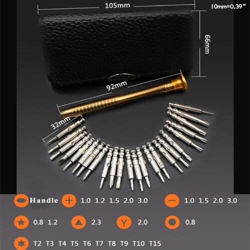 Y1AE 25 in1 Screwdrivers Set Drone RC Repair Tools Kit Compatible with Mavic Mini/Mini 2/Mavic Air 2/2S/Mavic 2/Phantom 3/4