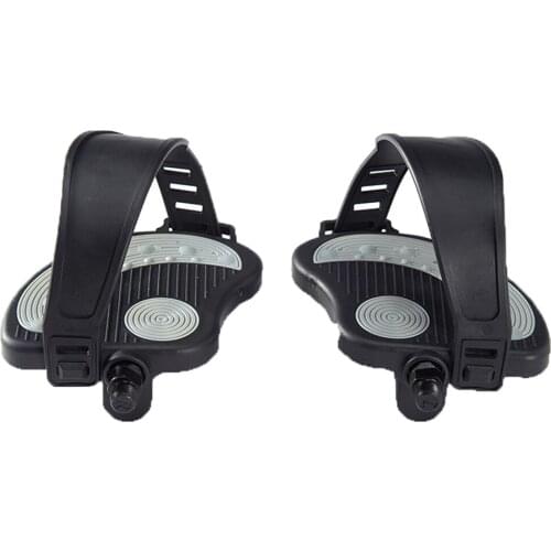 Catazer Exercise Bike Pedals with Strips for Spin Bike and Indoor Stationary Exercise Bike 9/16" or 1/2" Bicycle Pedals