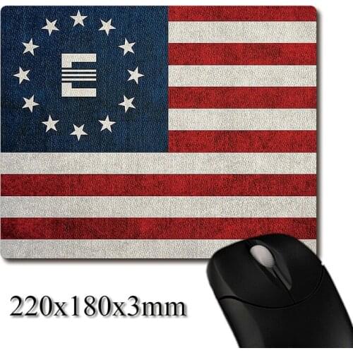 PC Game The Enclave logo printed Heavy weaving anti-slip rubber pad office mouse pad Coaster Party favor gifts 220x180x3mm