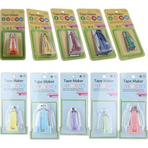 Hemming Piping Pull Tube Patchwork Sewing Tool New Color DIY Belt Maker Five Specifications 6/9/12/18/25MM