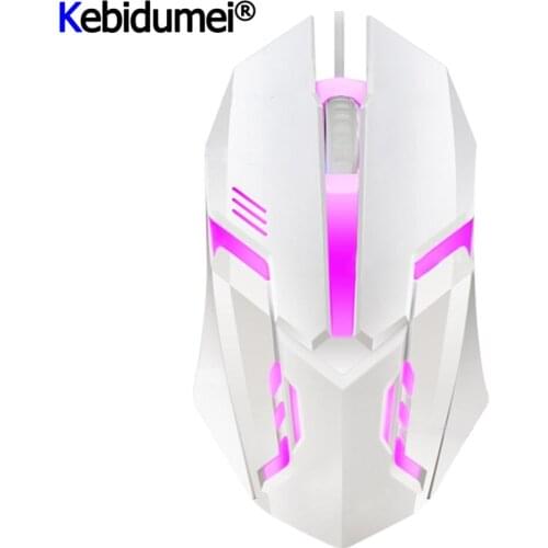 Professional Gaming Mouse 7 Colors LED Backlight Optical Computer Mice Ergonomics For PC Laptop