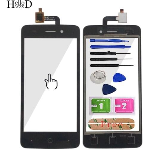 4.5'' Mobile Touch Screen For DEXP Ixion X245 Rock Mini Touch Screen Touch Panel Front Outer Glass Lens Sensor Tools Adheisve