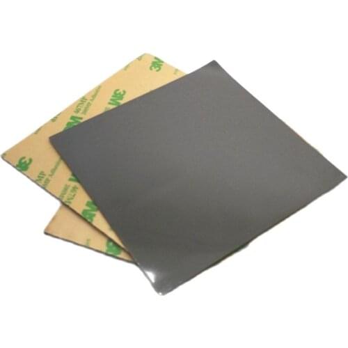 High thermal conductivity silicone sheet 6W Single back tape 3M Strong adhesive 100*100mm video memory radiator patch 0.3-10mm