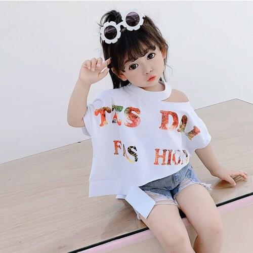 Топы и футболки для девочек YILIZIYI China At AliExpress