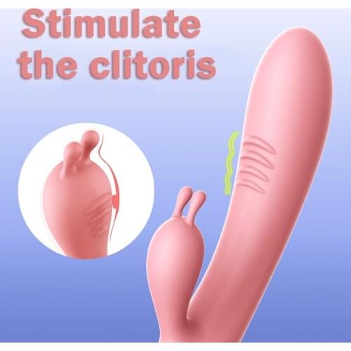 Rabbit Vibrator 10 modes G Spot Vagina Shocker Sex Product USB Rechargeable Female Masturbation Dildo Vibrator Sex Toy for woman