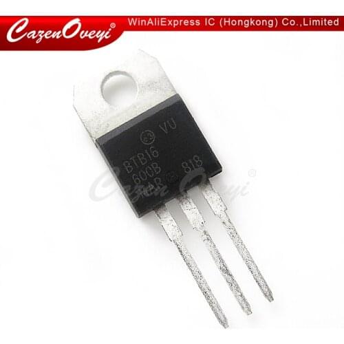 10pcs/lot BTB16-600B BTB16-600 TO-220 New origina In Stock