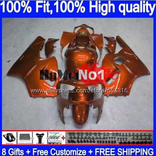 100%Fit OEM Injection For KAWASAKI ZX 1200 12R 1200CC ZX1200 C 77MC.60 ZX 12 R ZX-12R ZX12R 2000 2001 00 01 Fairing ALL Orange