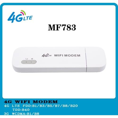 4G Modem New 4G UFi MF783 LTE 4G WiFI Dongle 4G USB WiFi Modem 4G LTE 150mbps USB Modem Wi Fi PK huawei E8372