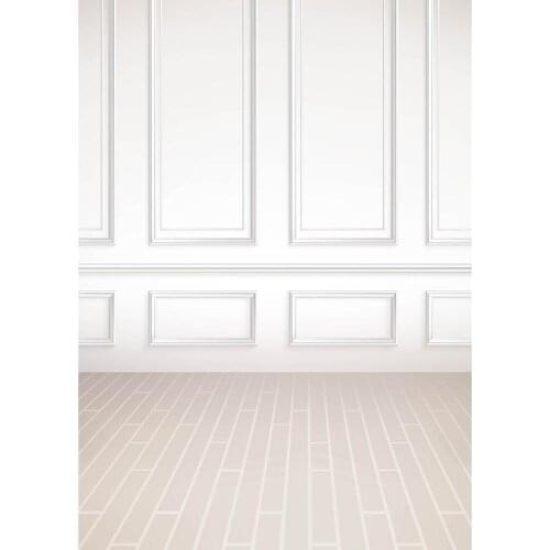 White Wall Photo Backdrop Computer Printed Photobooth Photography Background for Portrait Children Baby Pets Photophone Props