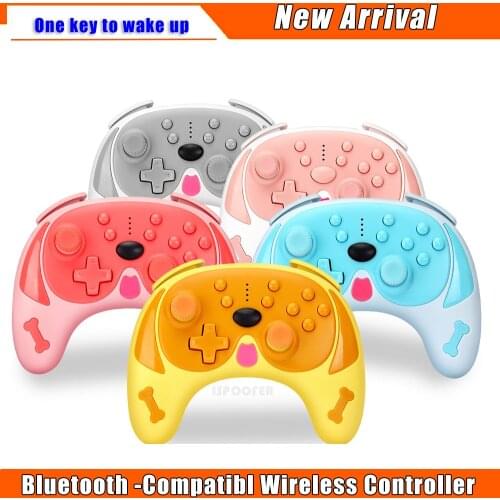Bluetooth-Compatibl Wireless Controller Gamepad For Play Wireless Joystick Built in Double Motor Vibration Wireless Joystick