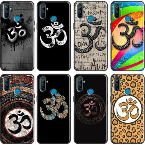 Aum om Namaste Symbol Zen Yoga Case For OPPO Realme GT C3 C11 C15 XT X2 X7 6 7 Pro Phone Case For OnePlus 8T 7T 8 Pro Case