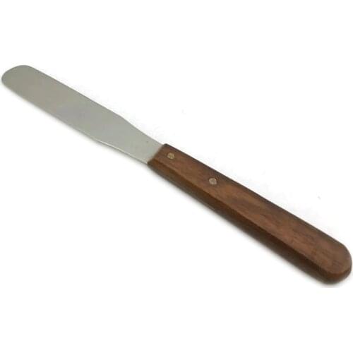 Wooden Handle Dental Lab Alginate & Metal Mixing Plaster Spatula Surgical Tool
