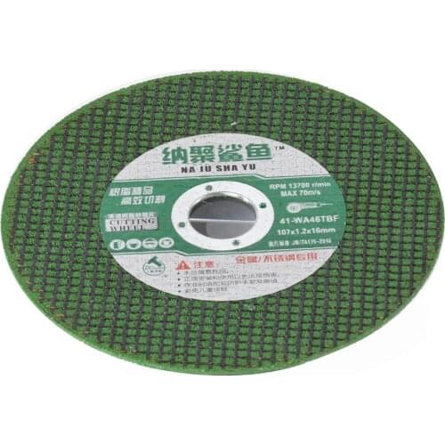 3/6/10PCS 4-inch Resin Cutting Disc Wheel Abrasive Cutting Disc Stainless Steel Mesh Grinding Cutting Polishing Piece + Wrench
