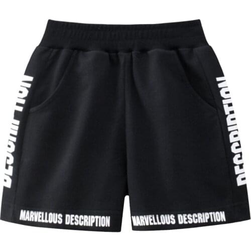 Summer Children Boy Pants New Fashion New Arrival Short Trousers with Letter Printing for Kids