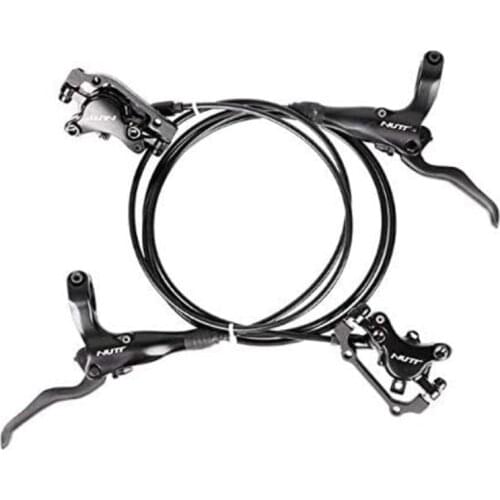 HOT NUTT MTB Bike Hydraulic Oil Disc Brake Set Bike Oil Disc Brake Integrated Cylinder Double Piston Hydraulic Disc Brake Brake