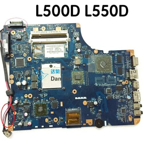 For Toshiba L500 L500D L550D Laptop motherboard NSWAE LA-5331P motherboard100%tested fully work