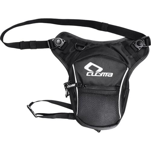 Mens Motorcycle Drop Leg Bag Messenger Hiking Waist Hip Bum Pack Oxford Bags