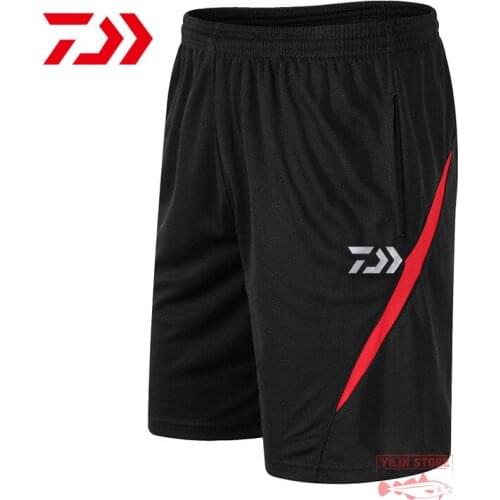 2021 New Daiwa Fishing Shorts Spring Summer Outdoor Sport Men Fishing Clothing Casual DAWA Quick Dry Breathable Fishing Pants