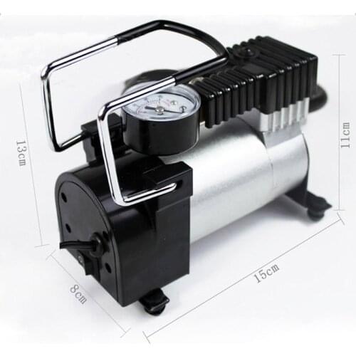 NEW Portable Mini Air Compressor Electric Tire Infaltor Pump 12 Volt Car 12V PSI