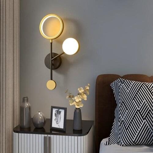 2021 new modern style LED wall lamp corridor wall lamp bedroom wall lamp villa aisle wall lamp lighting