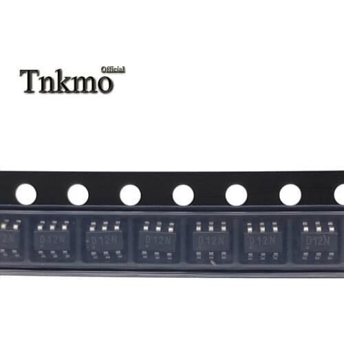 10PCS DAC7512N SOT23-6 DAC7512 SOT23 7512N 7512 Code D12N Digital to Analog Converter IC New and original