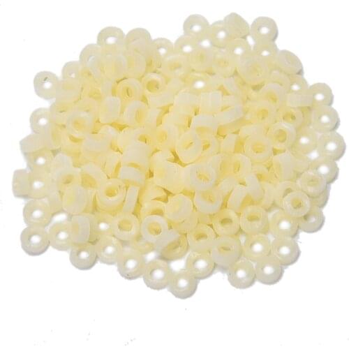 2500PCS=10bags Bloodworm Bait Granulator Bait Fishing Accessories Fish Tackle Rubber Bands For Fishing Color Randomly