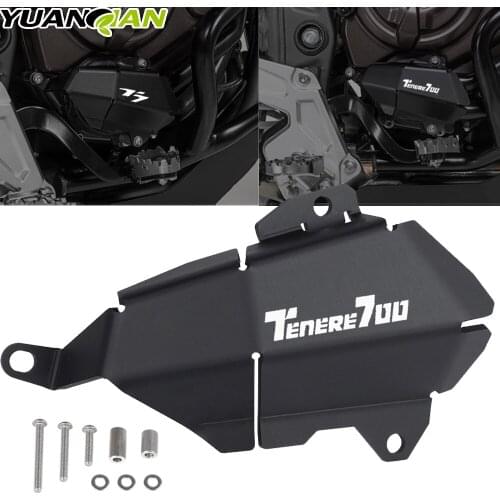Motorcycle Aluminum Clutch Guard Water Pump Cover Protector For YAMAHA TENERE700 XTZ700 XT700Z TENERE T7 Rally 2019 2020 2021