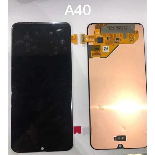 2019 Super Amoled For Samsung Galaxy A40 A405 A405F/DS Lcd screen Display WIth Touch Glass Assembly