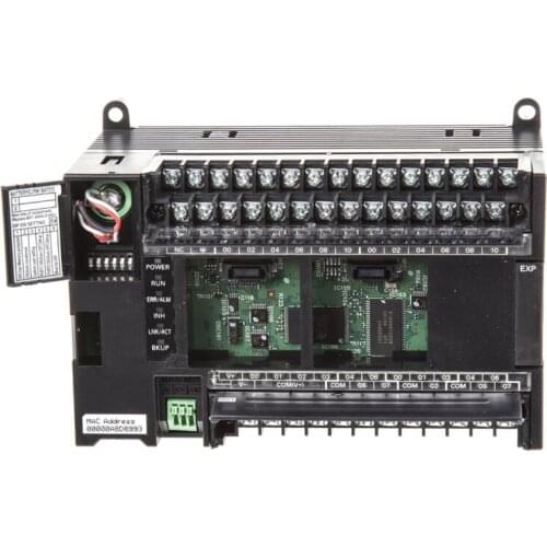 CP1L-EM40DT1-D CP1L-EM PLC CPU - 24 Inputs, 16 Outputs, Ethernet Networking, Computer Interface