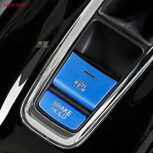 For Honda HRV 2014-19 Decoration Protection Central Control Button Sticker Anti Scratch Sticker Car Decoration Accessories