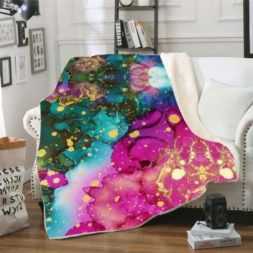 Quicksand 3d printed fleece blanket for Beds Hiking Picnic Thick Quilt Fashionable Bedspread Sherpa Throw Blanket 05