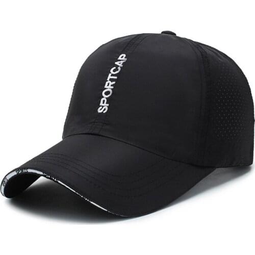 2021 Mens Womens Fashion Korean-style Summer Brim Hat Outdoor Sports Embroidered Baseball Cap Sun Hat For Men Women
