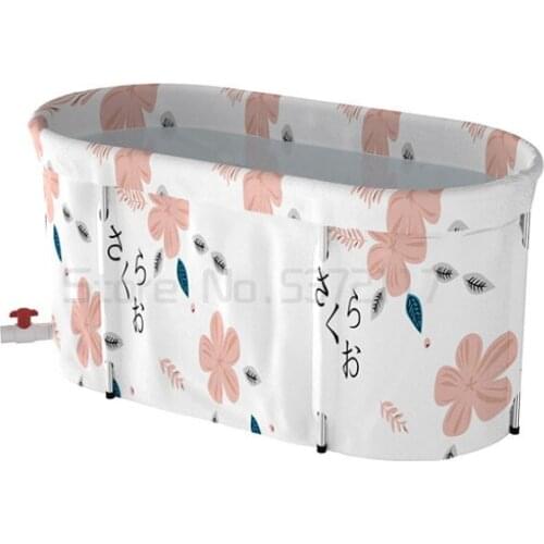 Bath barrel foldable bath barrel sweat steaming adult whole body bath barrel bathtub childrens domestic bathtub