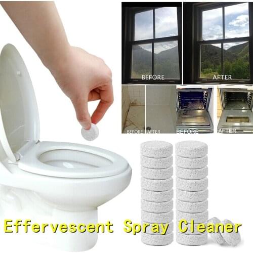 Multifunctional Stain Remover Effervescent Tablet Large Quantity Effervescent Spray Cleaner Home Cleaning Wash Concentrated Tool