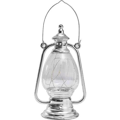 Drop-proof Creative Bar Atmosphere Layout Retro Pony Lantern Kerosene Lamp Dream Lights Halloween Decorations Candle Light